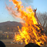 どんど焼きで無病息災！