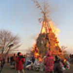 つくば小田地区どんど焼き