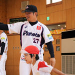 プロ野球選手がやって来た！「つくば白帆幼稚園」野球教室