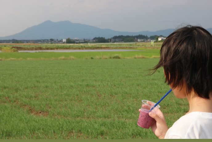 豊かな自然の中での子育て