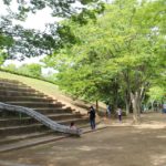 すべり台を楽しむ公園めぐり