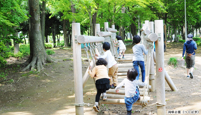 洞峰公園のアスレティック